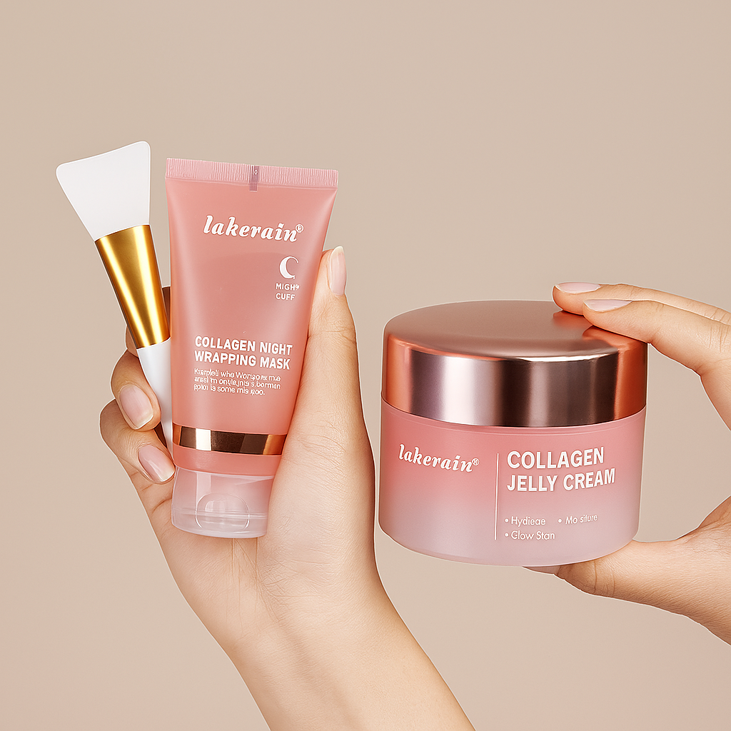 Collagen Night & Day Care Duo – Peel-Off Mask + Jelly Cream