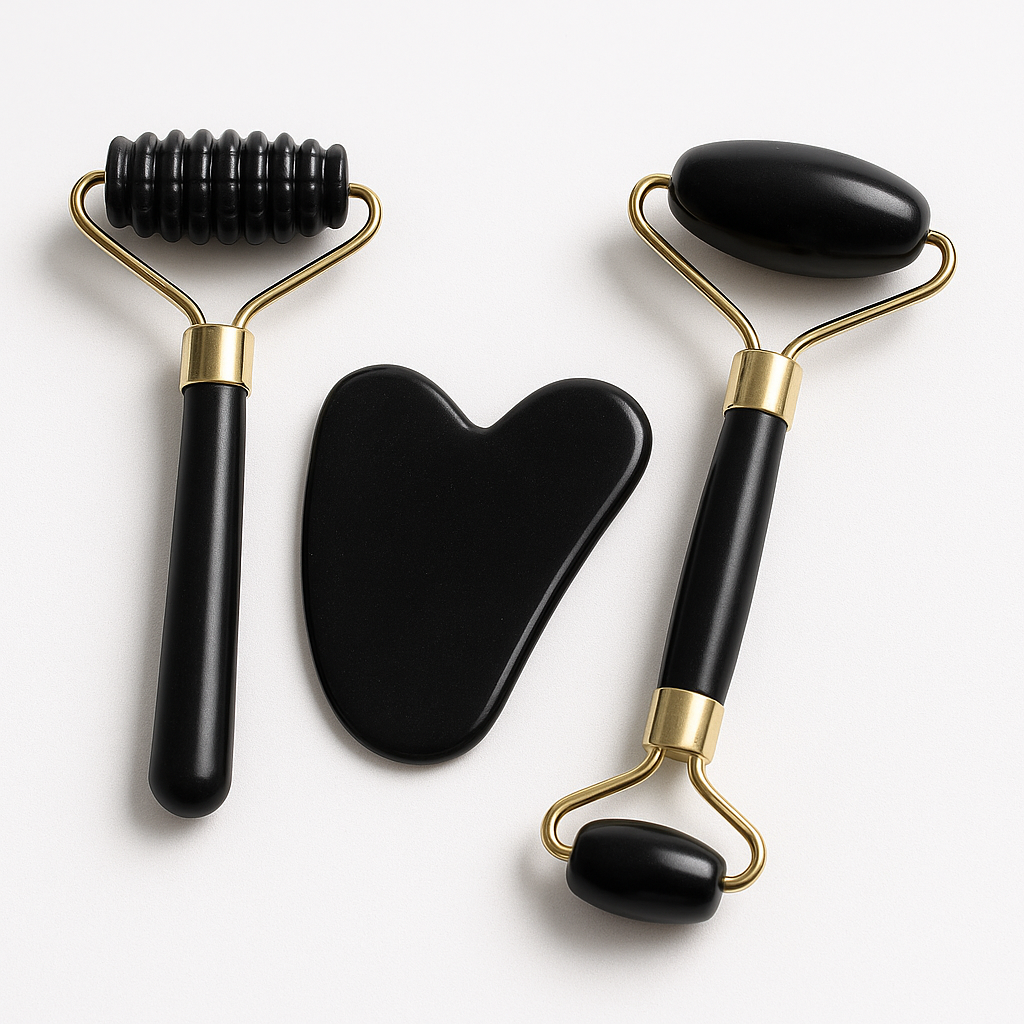 Quartz Roller &amp; Gua Sha Box