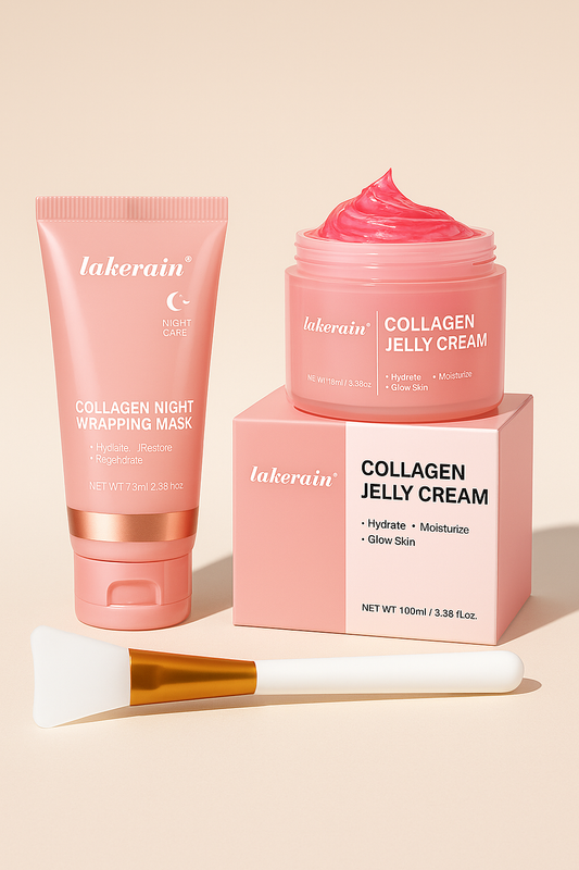 Collagen Night &amp; Day Care Duo – Peel-Off Mask + Jelly Cream