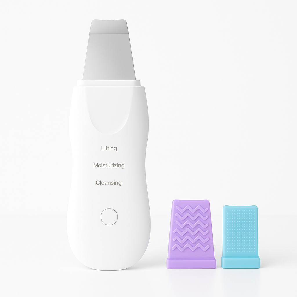 3-in-1 Ultrasonic Facial Device: Cleansing, Hydration and Anti-Aging Firming 