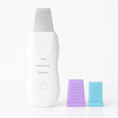 3-in-1 Ultrasonic Facial Device: Cleansing, Hydration and Anti-Aging Firming 